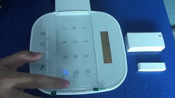 Smart sensor function for wifi gsm alarm system