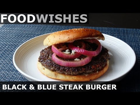 black-&-blue-steak-burger---hand-chopped-burgers---food-wishes