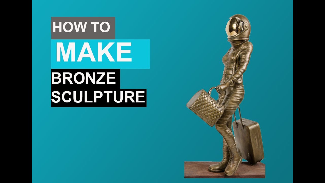 How to make a bronze sculpture? ASTROMAN SCULPTURES YouTube