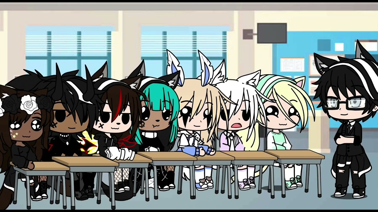 We can speak every language teacher💙|| Gacha Club ||#oldmeme