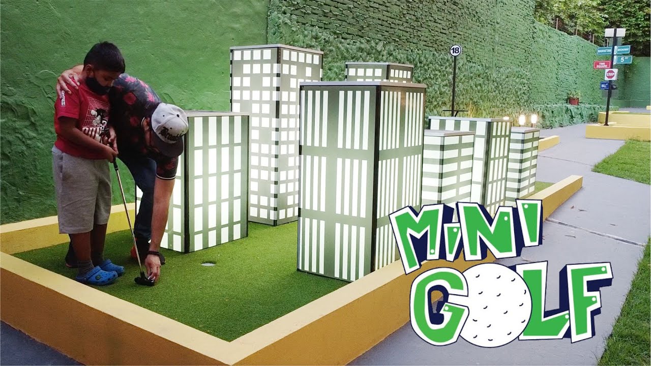 Mini Golf New York Asunción Gajes del YouTuber YouTube