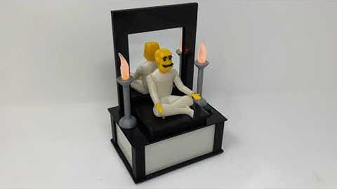 Levitation, A 3D Printed Automaton Illusion.