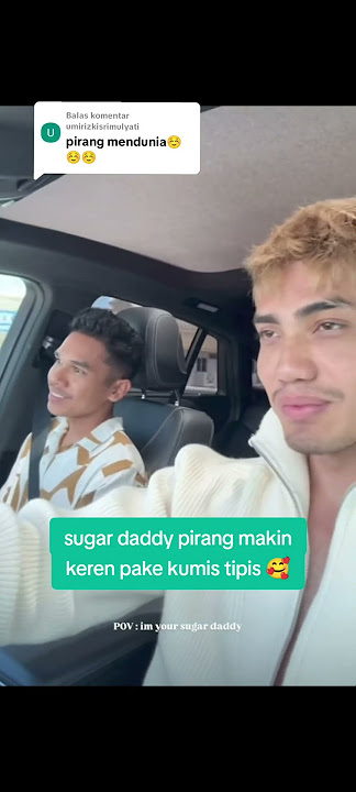 Aisar Khaledd Makin Keren Pake Kumis Tipis Jadi Kayak Sugar Daddy