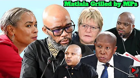 Vusi 'Cat' Matlala Grilled by MPs | Ad Hoc committee 