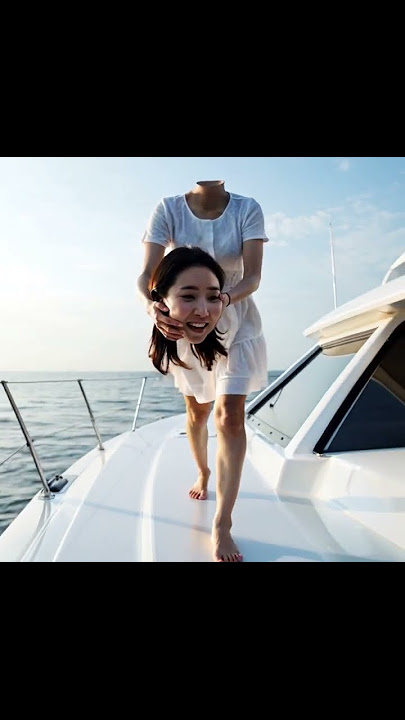 Headless on a Boat #disembodied #headless #severedhead #beheaded #magic #barefeet #boat