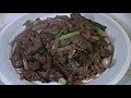 Ultimate Beef And Onions Stir Fry  (Sizzling Wok Cooking)  Traditional Chinese Cooking