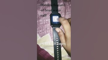 Hidden feature of boat wave call