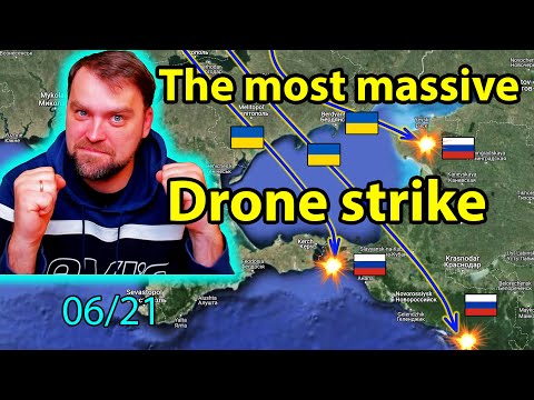 Update from Ukraine | Massive Ukrainian Drone Strike Rocks Ruzzian Bases and Oil refineries