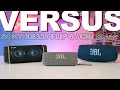 JBL Flip 6 Vs JBl Charge 5 Vs Sony XB33