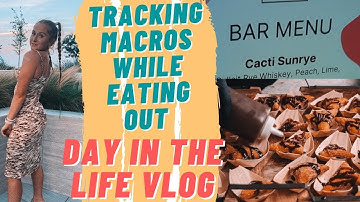 Tracking Macros While Eating Out | How I eat leading up to a Social Event | Macro Tracking Tips