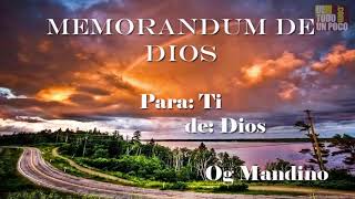 EL MEMORANDUM DE DIOS