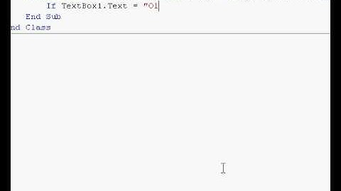Visual Basic 2005 - Login System Tutorial