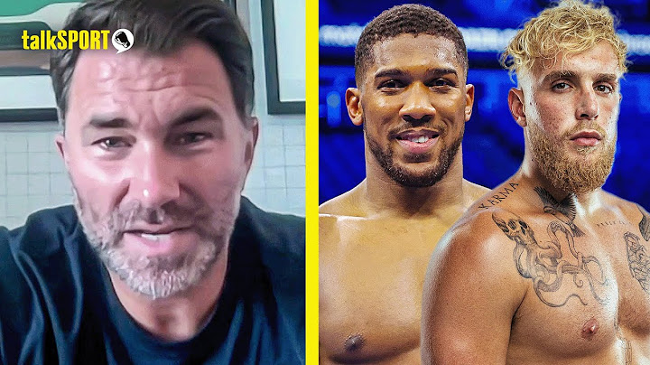 🚨 EXCLUSIVE! Eddie Hearn ACCEPTS Anthony Joshua v Jake Paul & admits Turki Alalshikh wants to see it
