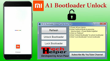 Mi A1 One Click Bootloader Unlock/lock
