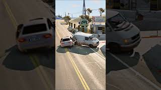 Realistic Highway Car Crashes #269
