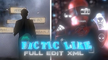 @fictic_editz  LIKE FULL EDIT  Preset  | GTA x Spiderman | On Alight Motion