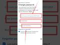 How to change Facebook password 🔐| Facebook ka password kaise change kare #shorts #youtubeshorts