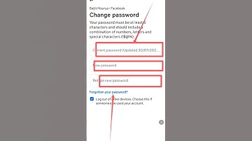 How to change Facebook password 🔐| Facebook ka password kaise change kare #shorts #youtubeshorts