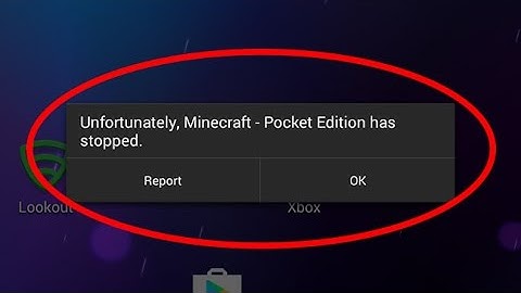 Fix Unfortunately Minecraft-Pocket Edition has stopped working in Android|Tablet