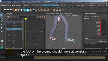 Loop Walkcycle Forwards - 01 Avoid feet sliding within the walkcycle