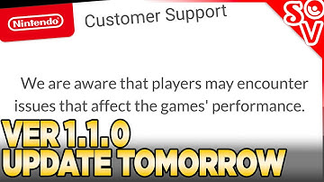 Update V1.1.0 TODAY for Pokemon Scarlet and Violet