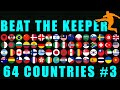 Beat the Keeper 64 Countries Marble Race Tournament Ep. 3 / Marble Race King