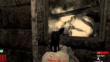 CoD WaW: Custom Zombie Map The Tomb Attempt #1 SOLO (Part 1) where is the color ! (PC) ᴴᴰ