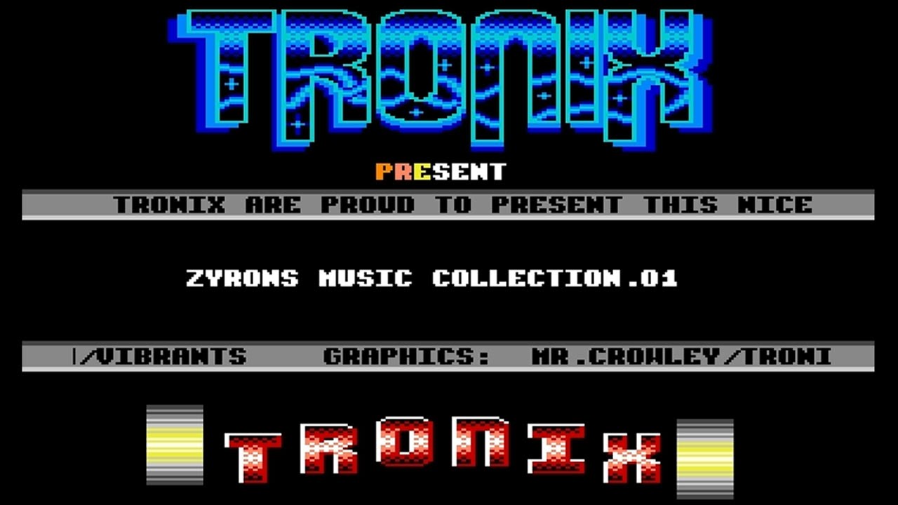 Tronix Zyron's Music Collection 1 = Amiga 50fps = YouTube