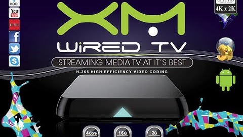 xmWiredTV Streaming Media HDTV Box Player