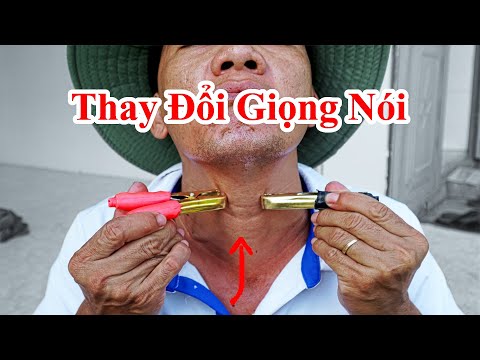 Khó tin ! Cách thay đổi giọng nói trong chớp nhoáng / Hướng dẫn thay đổi giọng nói từ nam sang nữ