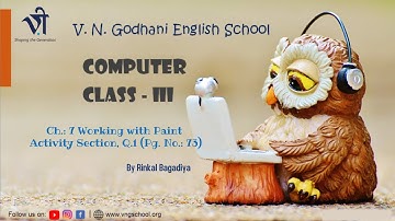 Computer for Class 3 | Ch: 7 (Activity Section, Q.1) By Rinkal Bagadiya