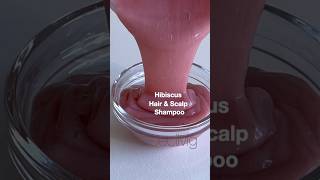 Creamy Hibiscus Hair And Scalp Cleansing Shampoo #Shorts