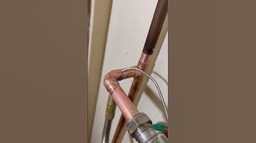 Using the best plumbing tools to fix leak! #asmr #asmrsounds #howto #diy #subscribe #youtubeshorts