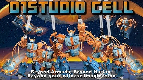 Stop Motion Review 128a - 01Studio Cell (Not Unicron)