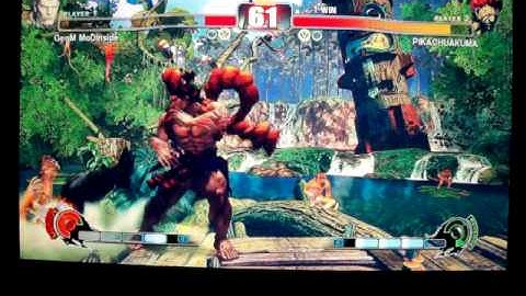 JR RODRIGUEZ ( AKUMA ) VS GeoM MoDInside ( GUILE ) STREET FIGHTER IV ON XBOX 360 GAME 13 OF 18