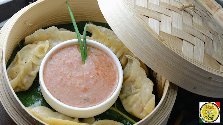 Steamed Chicken Momos  - By Vahchef @ vahrehvah.com