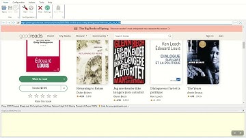 Scraping Reviews from GoodReads.com using WebHarvy