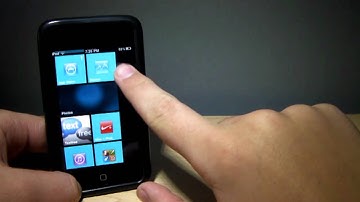 Windows Phone 7 OS on iPod Touch