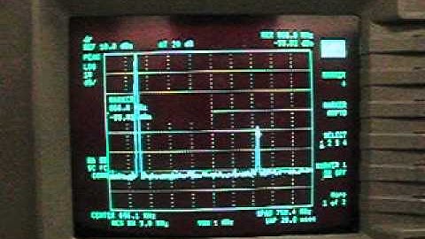 BAOFENG UV-B5 Spurious Measurement with HP8594E  Spectrum Analyser (Part 2)