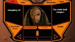 Star Trek: Klingon - Language Lab (Part 1)