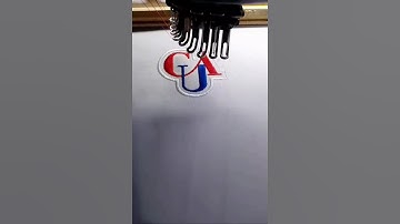 🎯 Flawless Logo Embroidery – Watch the Magic of Patch Making! | Patchesmania