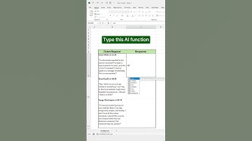 ChatGPT in Excel?!  #excel #exceltips #exceltricks #corporate #exceltutorial  #exceltipsandtricks