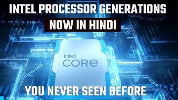 Intel Processor Generations in Hindi | Core i9 Complete Guide | CPU Tutorial 2025