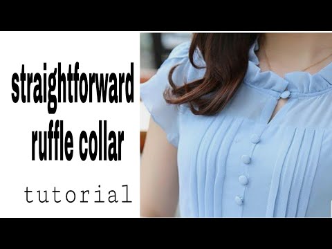 Video: How To Sew A Frill Collar