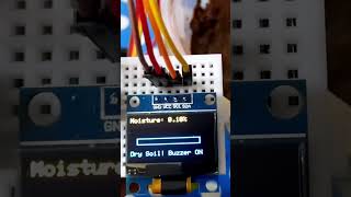 Smart Irrigation System demo using Soil Moisture Sensor 🌱| Arduino Project #shorts #arduino #project