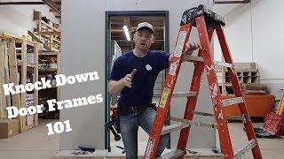 How to Install Knock Down Door Frames