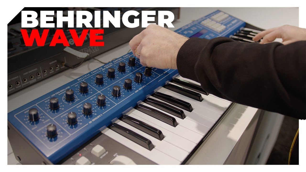 behringer WAVE テーブルシンセサイザー 61鍵　ppgクローン Behringer Wave – United States