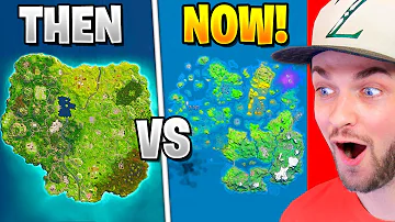 *ALL* Fortnite MAPS from Season 1 - 13! (SECRET MAPS)