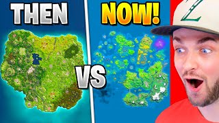 *ALL* Fortnite MAPS from Season 1 - 13! (SECRET MAPS)