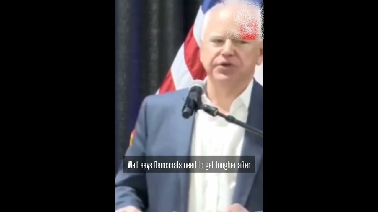  Bully The S T Out Of Trump Walz Fiery Demands To Democrats TimWalz DonaldTrump GOP